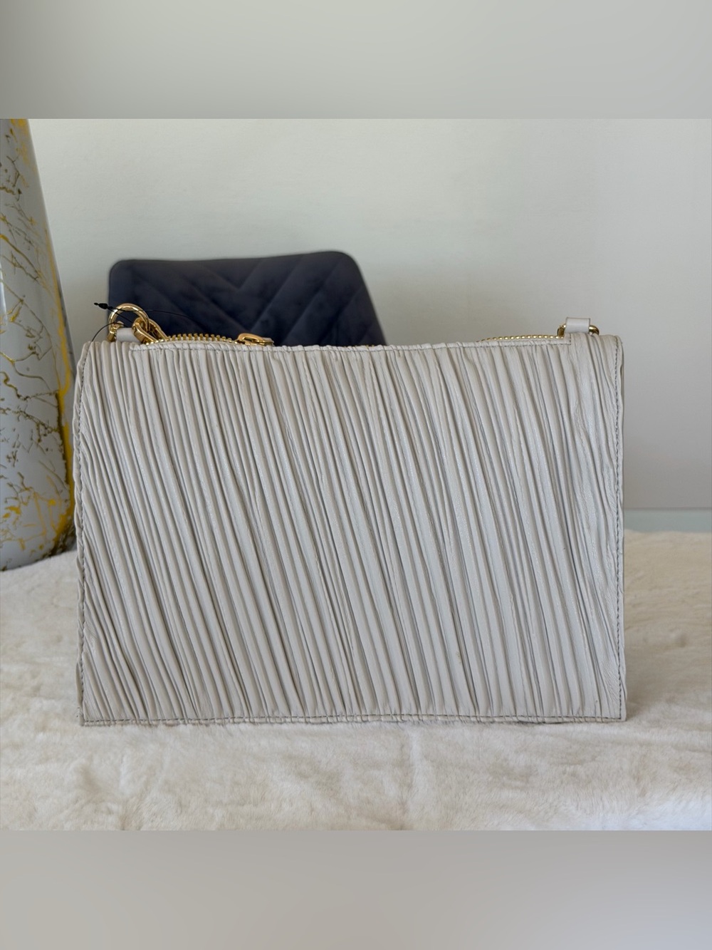 NWT INC International Concepts Fyonna Crossbody Shoulder Bag in Bone $130